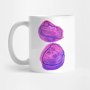 Watercolor Cake Slices Mug